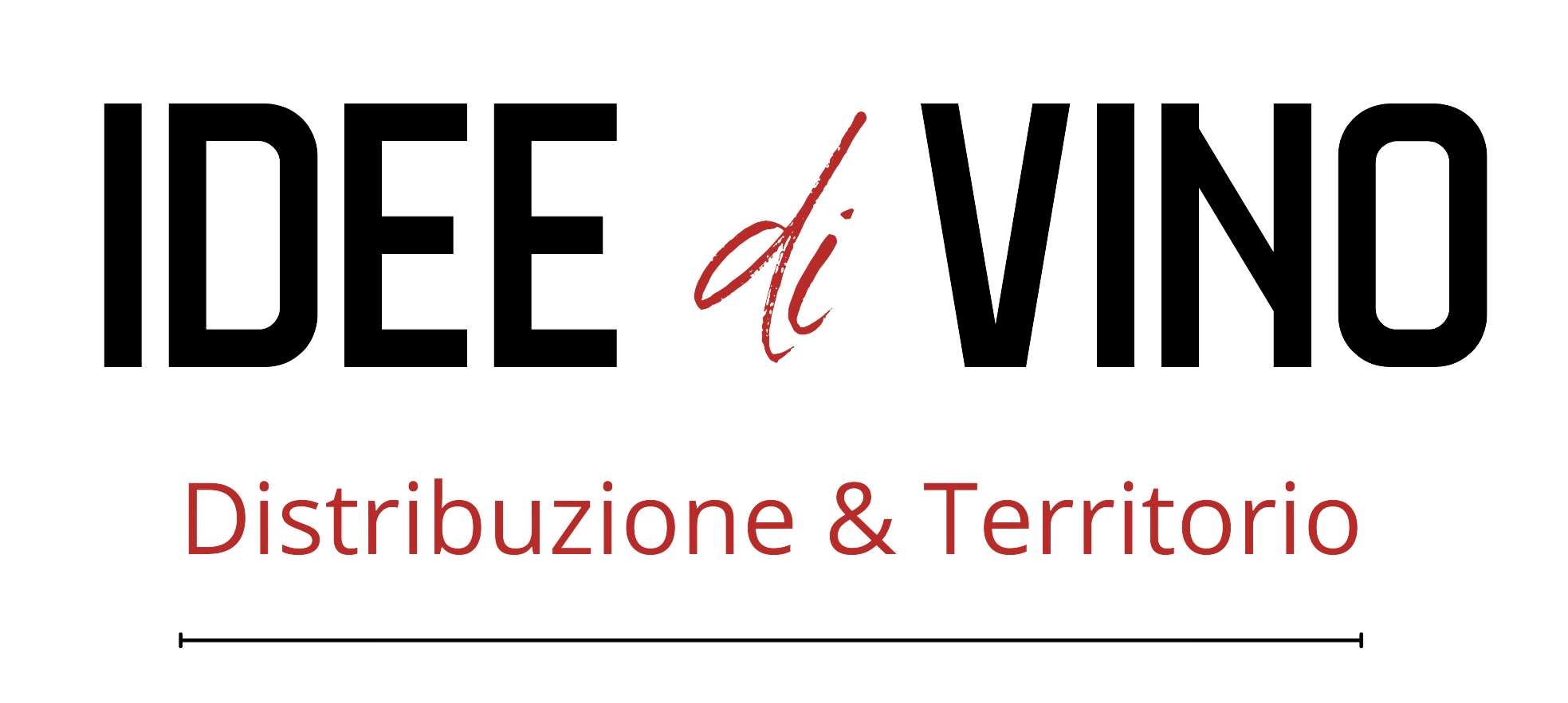 Logo Idee di Vino Distribuzione & Territorio Trasparente